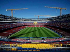 i lavori per il Nuovo Camp Nou