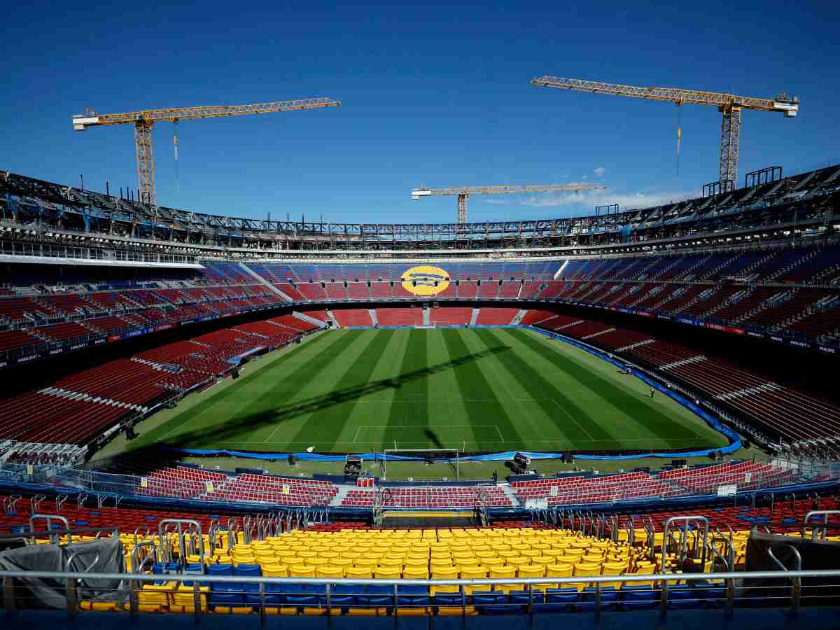 i lavori per il Nuovo Camp Nou