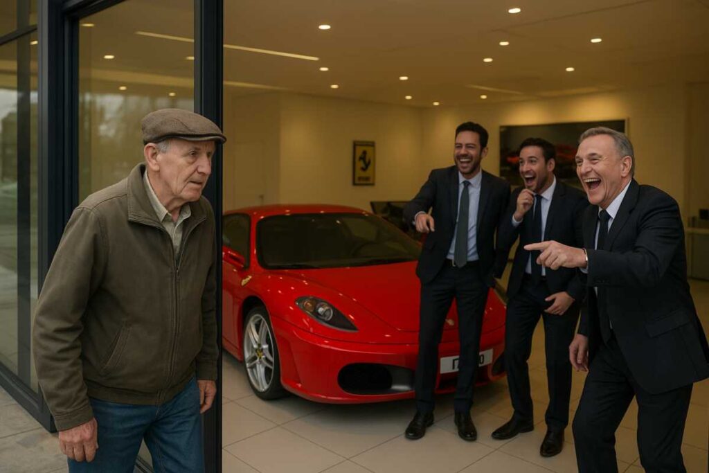 Quiso una Ferrari y se burlaron de él: no imaginaron lo que pasaría después